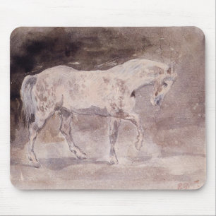 Wit Paard (door Eugene Delacroix) Muismat