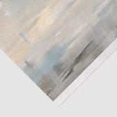 Wit Paard En Meisje Découpage Tissuepapier (Detail)