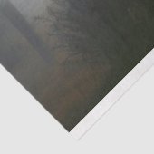 Wit Paard in Mist 1 Decoupage Papier (Detail)