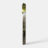 Wit Paard in Vijver iPhone 15 Case (Linkerkant)
