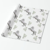 Wit Paard inpakpapier (Uitgerold)