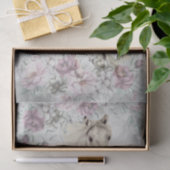 Wit-paard Meadow Fantasy-ontkoppeling Tissuepapier (Geschenk)