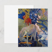 Wit Paard van Paul Gauguin (Voorkant / Achterkant)