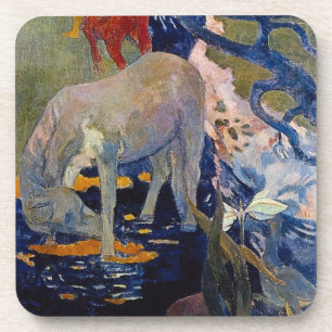 Wit Paard van Paul Gauguin Onderzetter