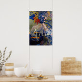 Wit Paard van Paul Gauguin Poster (Keuken)