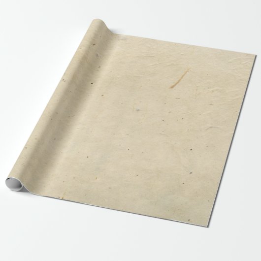 Wit papier, grijs handgemaakt cadeaupapier (Uitgerold)