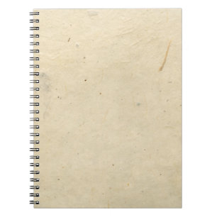 Wit papier, grijs handgemaakt notitieboek