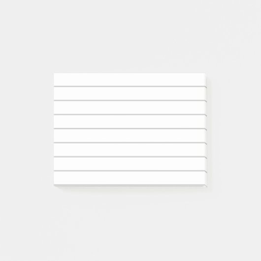 Wit papier post-it® notes (Voorkant)