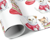 Wit | Papier voor puppy- en keukenkerstverpakking (Rol Hoek)