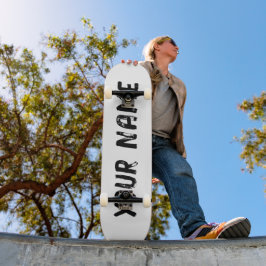 Wit Persoonlijk Skateboard