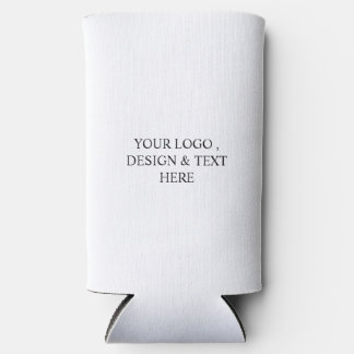 Wit Persoonlijk – Uw Logo & Tekst Hier Seltzer Blikjeskoeler