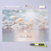 Wit Perzik Bloem Vloeipapier Tissuepapier (Craft)