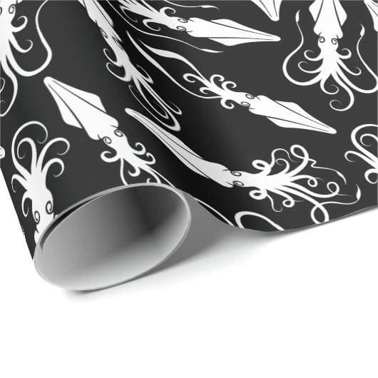 wit pijlinktjespatroon cadeaupapier (Rol Hoek)