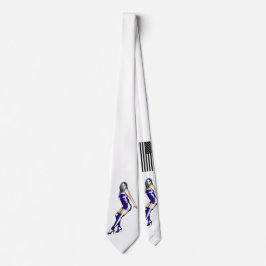 Wit - Pinup - Stropdas