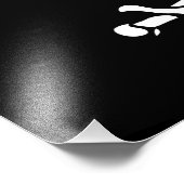 Wit, Piraat Vlag Calico Jack, Schedel & Cutlass Foto Afdruk (Hoek)