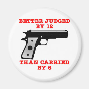 Wit Pistool beter geprobeerd door 12 Magneet