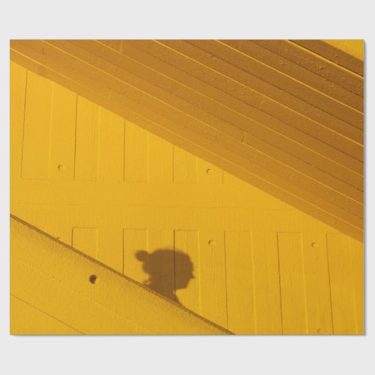 Wit plastic paneel cadeaupapier (Vlak)