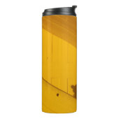 Wit plastic paneel thermosbeker (Gedraaid links)