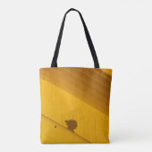 Wit plastic paneel tote bag (Achterkant)