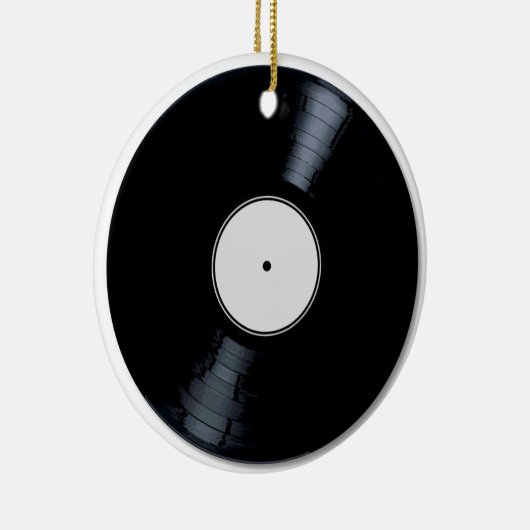 Wit-recordlabel Keramisch Ornament (Rechts)