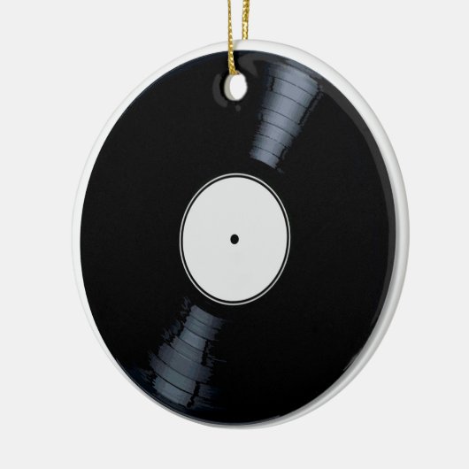 Wit-recordlabel Keramisch Ornament (Links)
