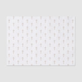 Wit Religieus Kruis | Tissuepapier (Voorkant)