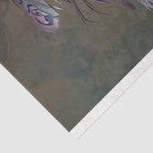 Wit Reptiel in Royalty-vrije kleding Decoupage Tissuepapier (Detail)