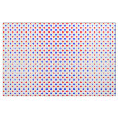 Wit Rood Blauw Stippen Design  Stof (Yard (91,4 cm))