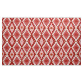 Wit rood ikat patroon. stof (Yard (91,4 cm))