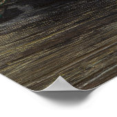 Wit Roos Acrylschildering Poster (Hoek)