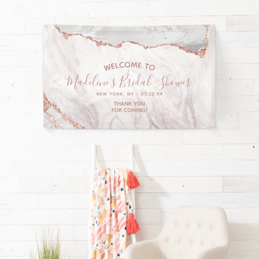 Wit & Roos Gold Agaat Gilt Vrijgezellenfeest Welko Spandoek (Insitu)