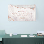 Wit & Roos Gold Agaat Gilt Vrijgezellenfeest Welko Spandoek (Beurs)