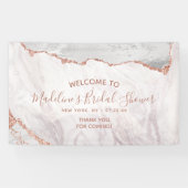 Wit & Roos Gold Agaat Gilt Vrijgezellenfeest Welko Spandoek (Horizontaal)