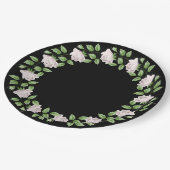 Wit Rose Framed Paper Bord (Gekanteld)