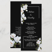  Wit Rose Menu (Voorkant / Achterkant)