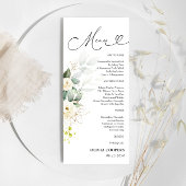 Wit Roses Baby shower Menu