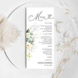 Wit Roses Baby shower Menu