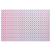 Wit Roze Blau Stippenpatroon Stof (Yard (91,4 cm))