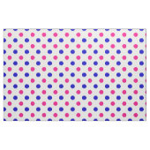 Wit Roze Blau Stippenpatroon Stof (Fat Quarter)