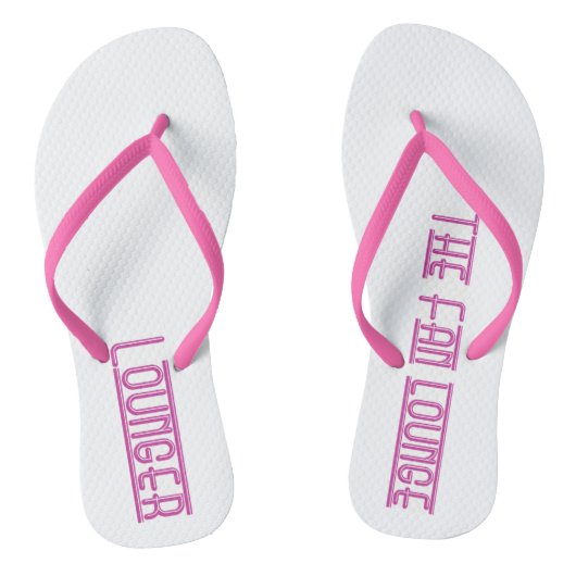 Wit/roze flip-flop voor vrouwen teenslippers (Voetbed)