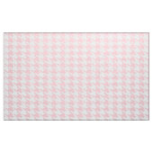 Wit & Roze Houndstooth Naadloos Patroon Stof (Yard (91,4 cm))