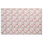 Wit & Roze Kersenbloesem Watercolor Stof (Fat Quarter)