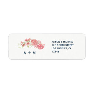 Wit roze pioenen bruiloft elegante chic etiket