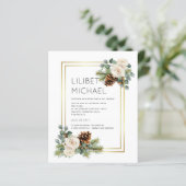 Wit rozen goudpuin blauw (Staand voorkant)