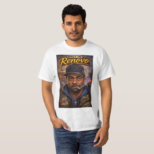 Wit RP T-shirt (Voorkant volledig)