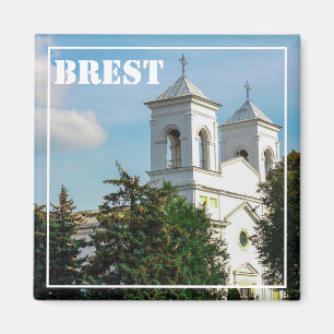 Wit-Rusland Беларусь Brest Брэст Брест Architectuu Magneet