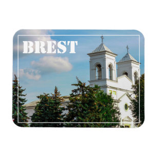 Wit-Rusland Беларусь Brest Брэст Брест Architectuu Magneet