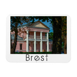 Wit-Rusland Беларусь Brest Брэст Брест Architectuu Magneet