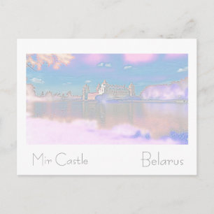 Wit-Rusland Беларусь Kasteel Mir Architectuur Ansi Briefkaart