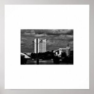 Wit-Rusland Беларусь Minsk Мінск Минск Architectuu Poster